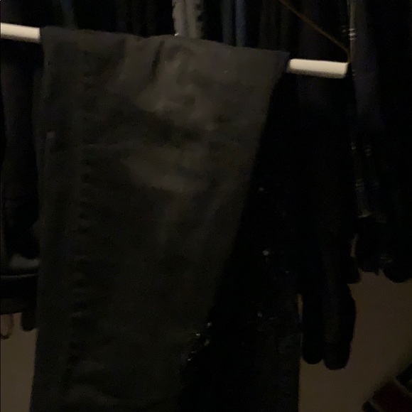 Black jeans with sequins - Picture 1 of 3